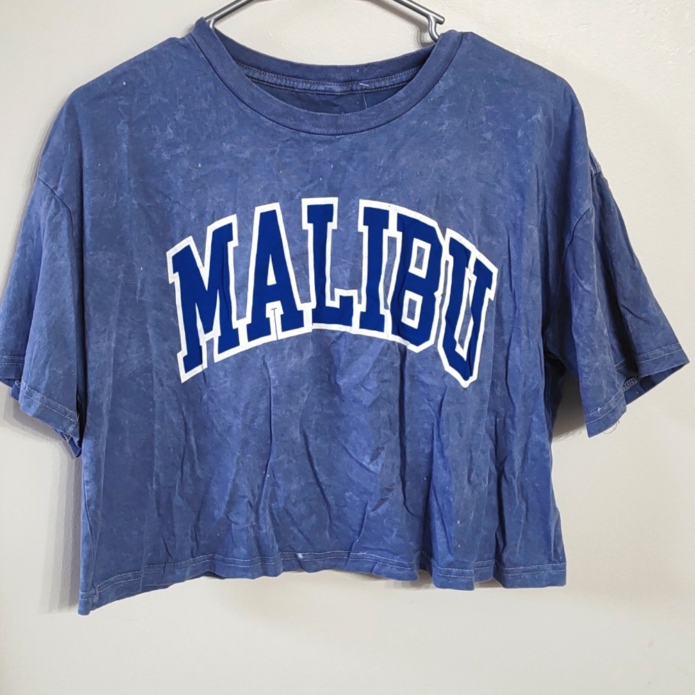 Crop Stretchy Malibu tee